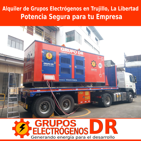 En este momento estás viendo Alquiler de Grupos Electrógenos en Trujillo: Potencia Segura para tu Empresa
