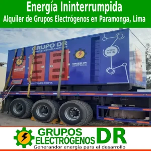 Lee más sobre el artículo Energía Ininterrumpida: Alquiler de Grupos Electrógenos en Paramonga, Lima, Perú